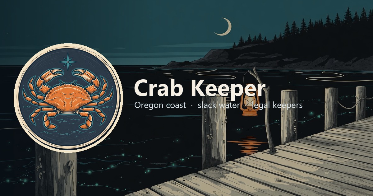 Crab Keeper on a phone-sized map