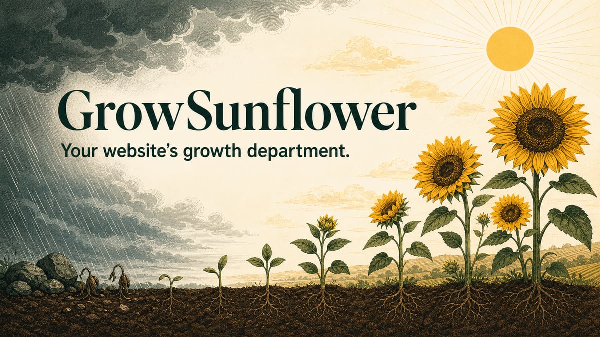 GrowSunflower homepage
